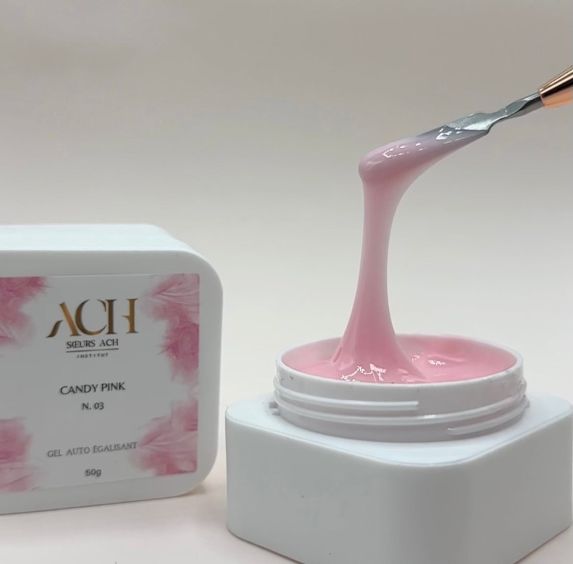 Gel Candy Pink 03 Gel Auto Égalisant Hema Free