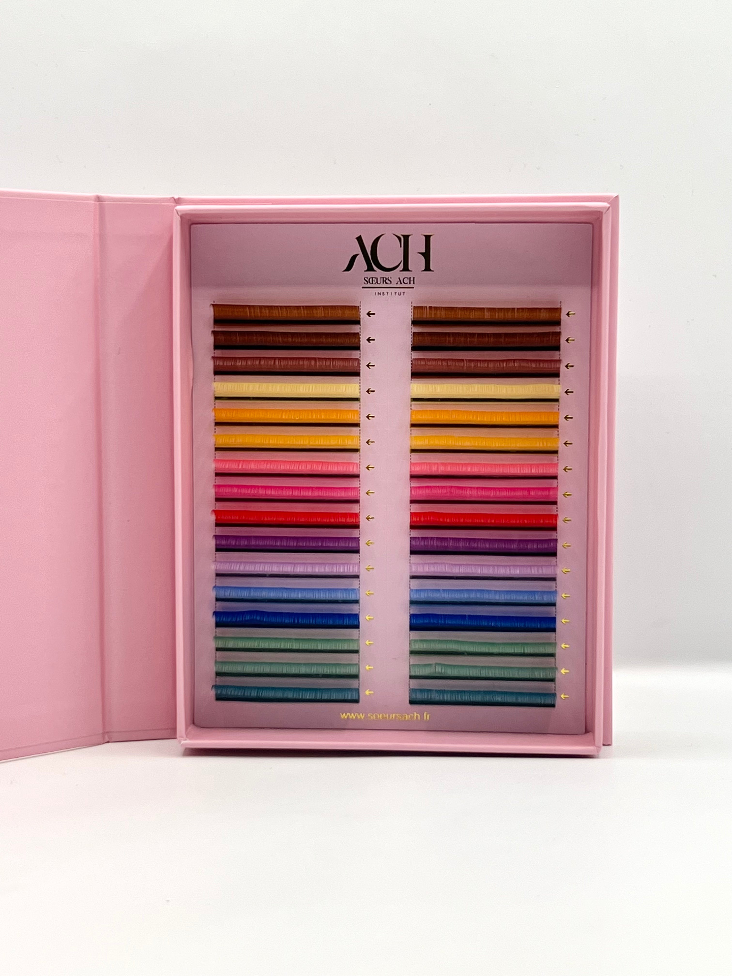 Extensions de cils Color collection Printemps